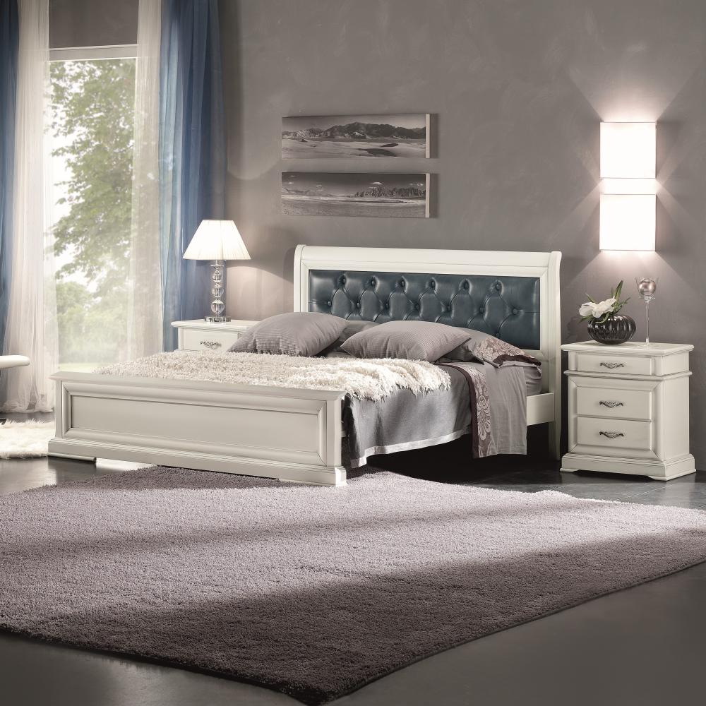 calunena francuzska postel biely elegantny spalna obciansky nabytok zariadenie luxus masiv drevo komoda nocny stolik lampa lameridiana.jpg